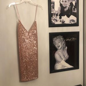 Victoria Secret sequins slip